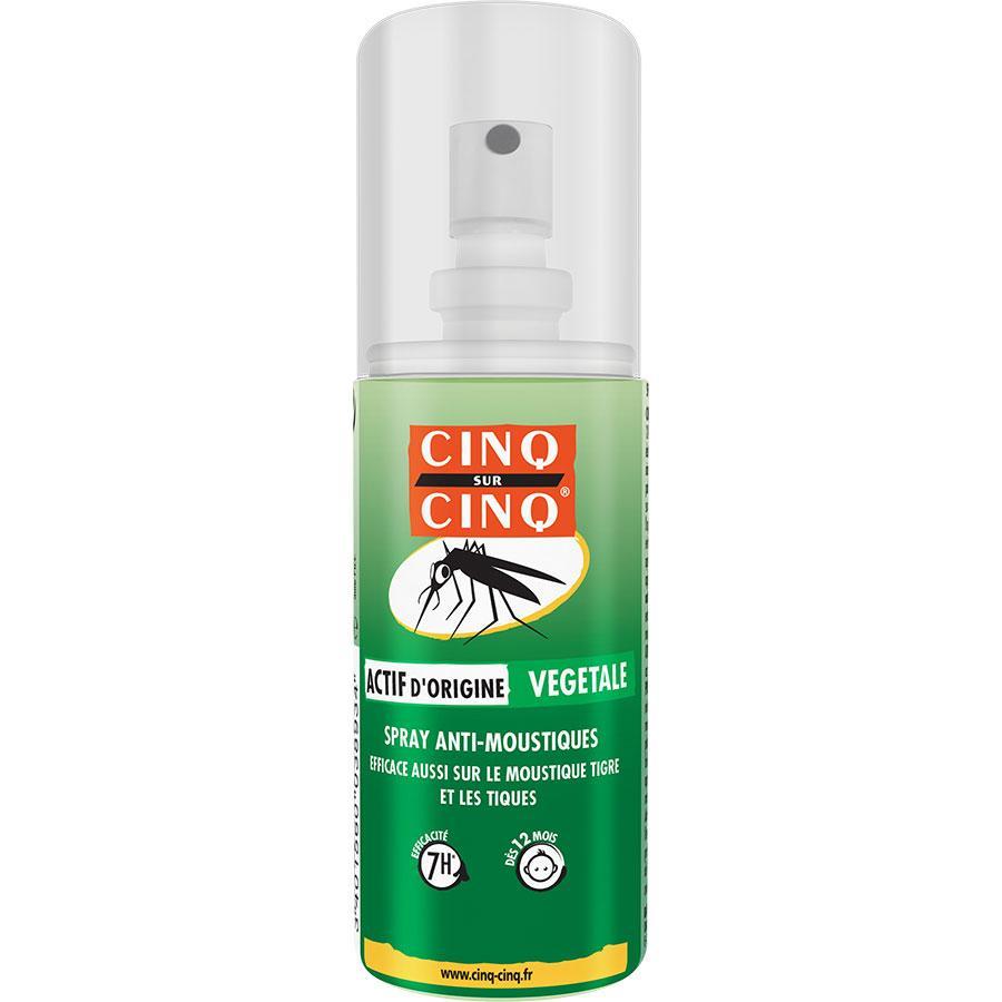 Cinq sur Cinq Spray végétal anti-moustiques